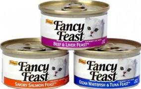 Free Can of Fancy Feast Gourmet Cat Food