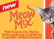 Free Meow Mix Pate Toppers