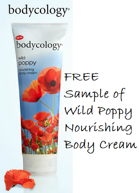 Free Sample Bodycology Wild Poppy Nourishing Cream