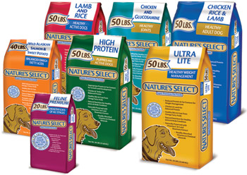 Free Nature's Select Super Premium Pet Foods (Select States Only)
