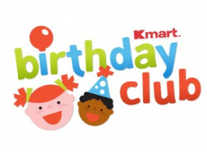 Free Birthday Bucks And Goodies From Kmart Birthday Club For Kids