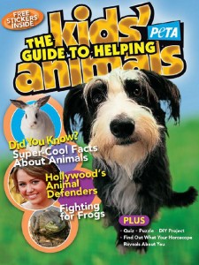 Free Kids Guide To Helping Animals Magazine & Stickers