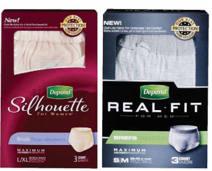 Free Sample of Depends (New Link)