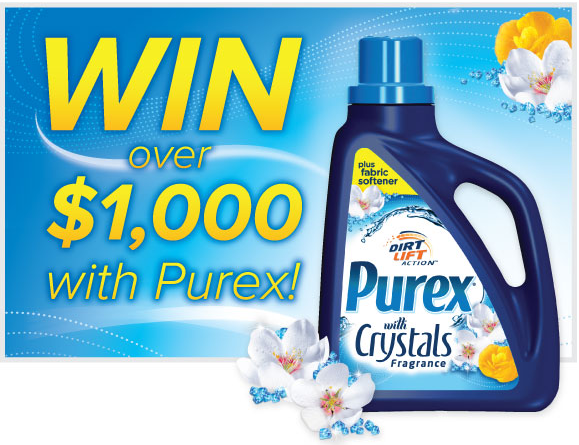 Enter To Win Free Bottle Purex Detergent