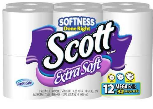 Free Scott Tissue Roll