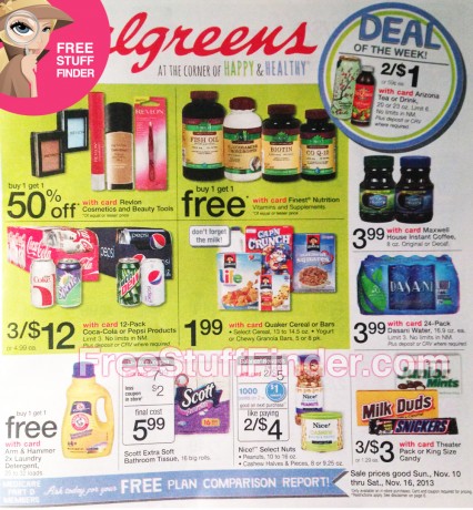 Walgreens Ad Preview (Week 11/10 -11/16)