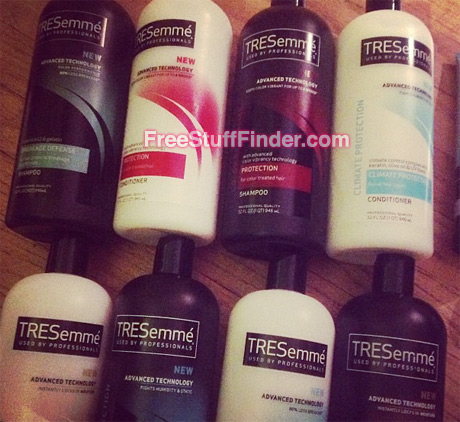 Free Tresemme Shampoo at Target