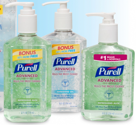 Free Purell Hand Sanitizer at Walgreens