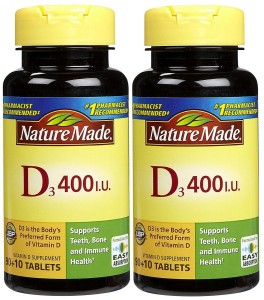 Nature Made Vitamin D $0.40 at...