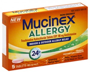 FREE Mucinex 24 Hr Allergy at.