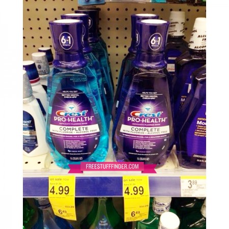 Deal: Crest Pro Health Rinse $0.25 at Walgreens
