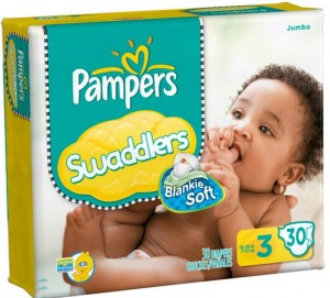 $2.74 Pampers Swaddlers Diaper...