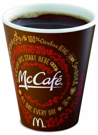 Free Small McCafe Coffee at McDonalds