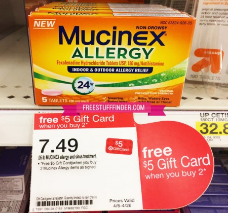 Free Mucinex at Target + Moneymaker