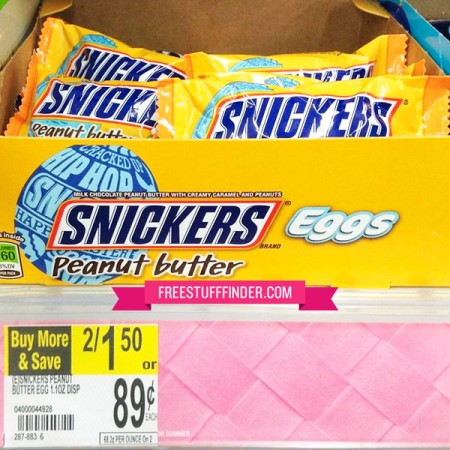$0.19 Snickers Egg Candy at Walgreens (Week 3/30)