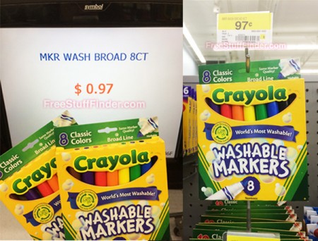 Free Crayola Markers at Walmart