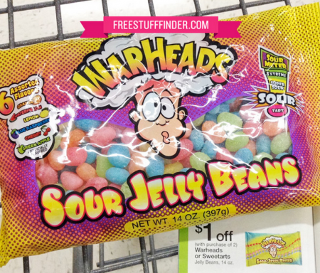 Free WarHeads Jelly Beans at Walgreens
