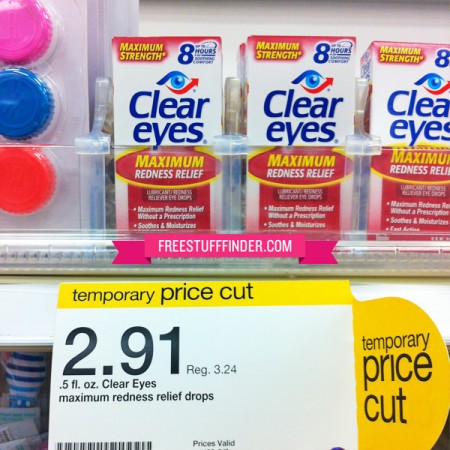 $1.30 (Reg $3.24) Clear Eyes Relief Drops at Target