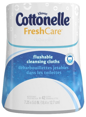 Free Sample Cottonelle Flushable Wipes (Still Available)