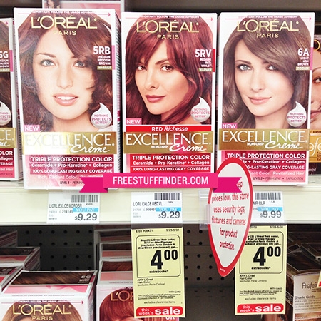 $3.99 (Reg $9) L'Oreal Hair Color at CVS