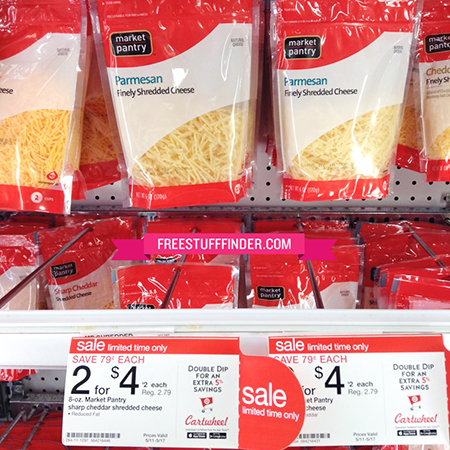 $1.43 (Reg 2.80) Market Pantry Cheese at Target 