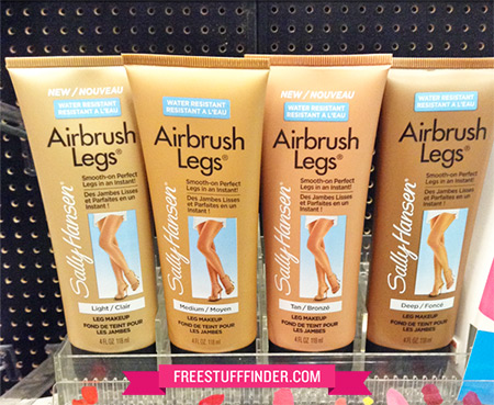 Sally Hansen Airbrush Legs Color Chart