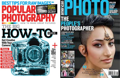 $0.56 Popular Photography & American Photo Magazines