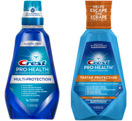 $0.50 (Reg $6) Crest Pro-Health Mouthwash at Walgreens
