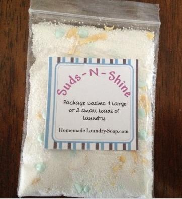 Free Sample Homemade Laundry Soap