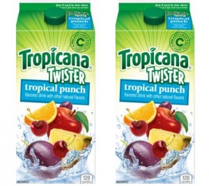$1.00 Tropicana Twister Punch.