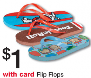 $1 Flip Flops at Walgreens