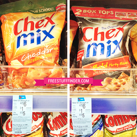 $0.75 (Reg $1.50) Chex Mix at Walgreens