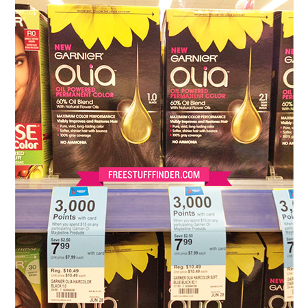 $3.49 (Reg $10.49) Garnier Olia Hair Color at Walgreens