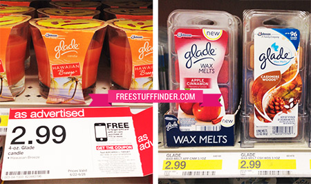 Free Glade Candles at Target + Moneymaker