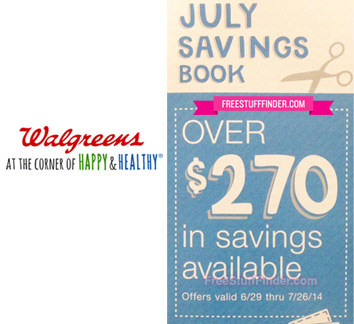 Walgreens July Coupon Booklet ($270 in Savings)