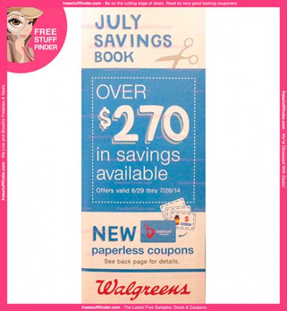 *NEW* Walgreens July Booklet Preview (6/29 – 7/26)