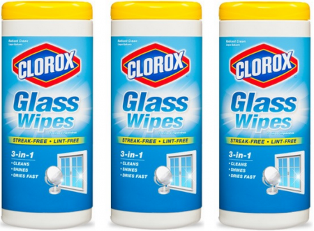 $0.57 (Reg $3.09) Clorox Glass Wipes at Kroger Affiliate Stores