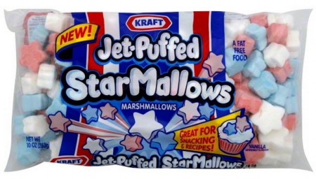 $0.88 Jet-Puffed Marshmallows.