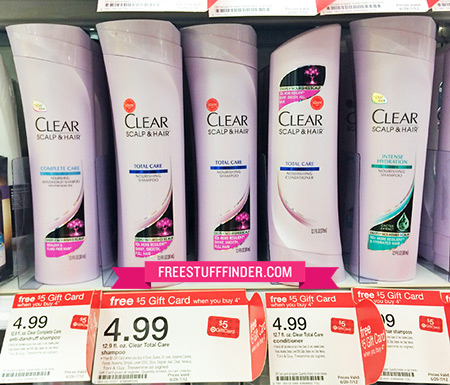 $1.25 (Reg $5) Clear Scalp Shampoo at Target