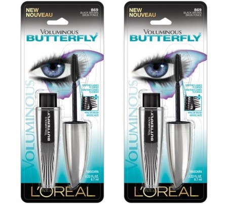 $2.49 (Reg $9) L'Oreal Voluminous Butterfly Mascara at CVS