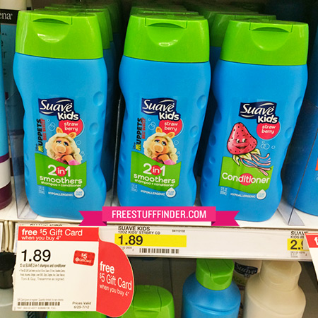 $0.55 (Reg $1.89) Suave Kids Shampoo at Target