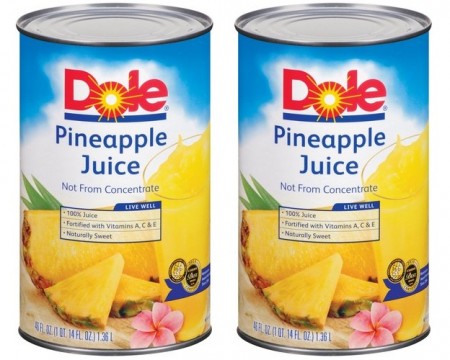 $0.79 (Reg $2.79) Dole Pineapple Juice at Walgreens