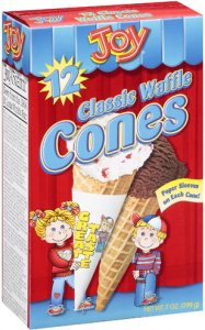 $0.50 Joy Ice Cream Cones at C...