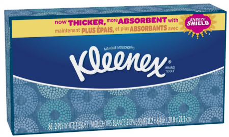 $0.40 Kleenex Facial Tissue at...