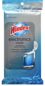 FREE Windex Electronics Wipes.