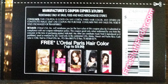 Free L'Oreal Hair Color | Free Stuff Finder