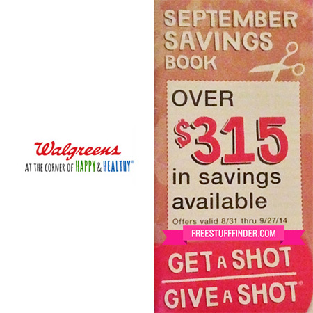 Walgreens September Coupon Booklet ($315 in Savings)