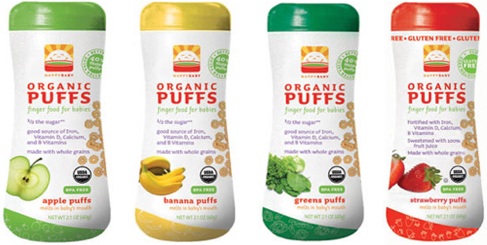 $1.74 (Reg $3) Happy Baby Organic Puffs at Target