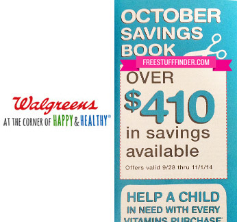 Walgreens October Coupon Booklet ($410 in Savings)