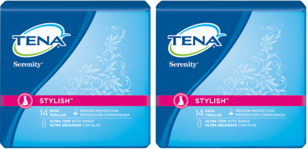 Free TENA Serenity Stylish Pads at CVS